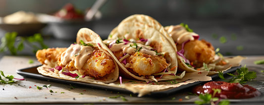 Voyager Beer Battered Fish Tacos